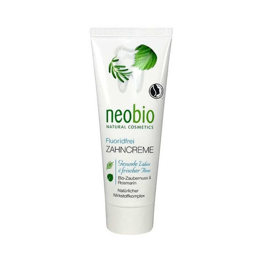 Neobio Pasta do zębów bez fluoru z bio-oczarem i bio-rozmarynem 75 ml